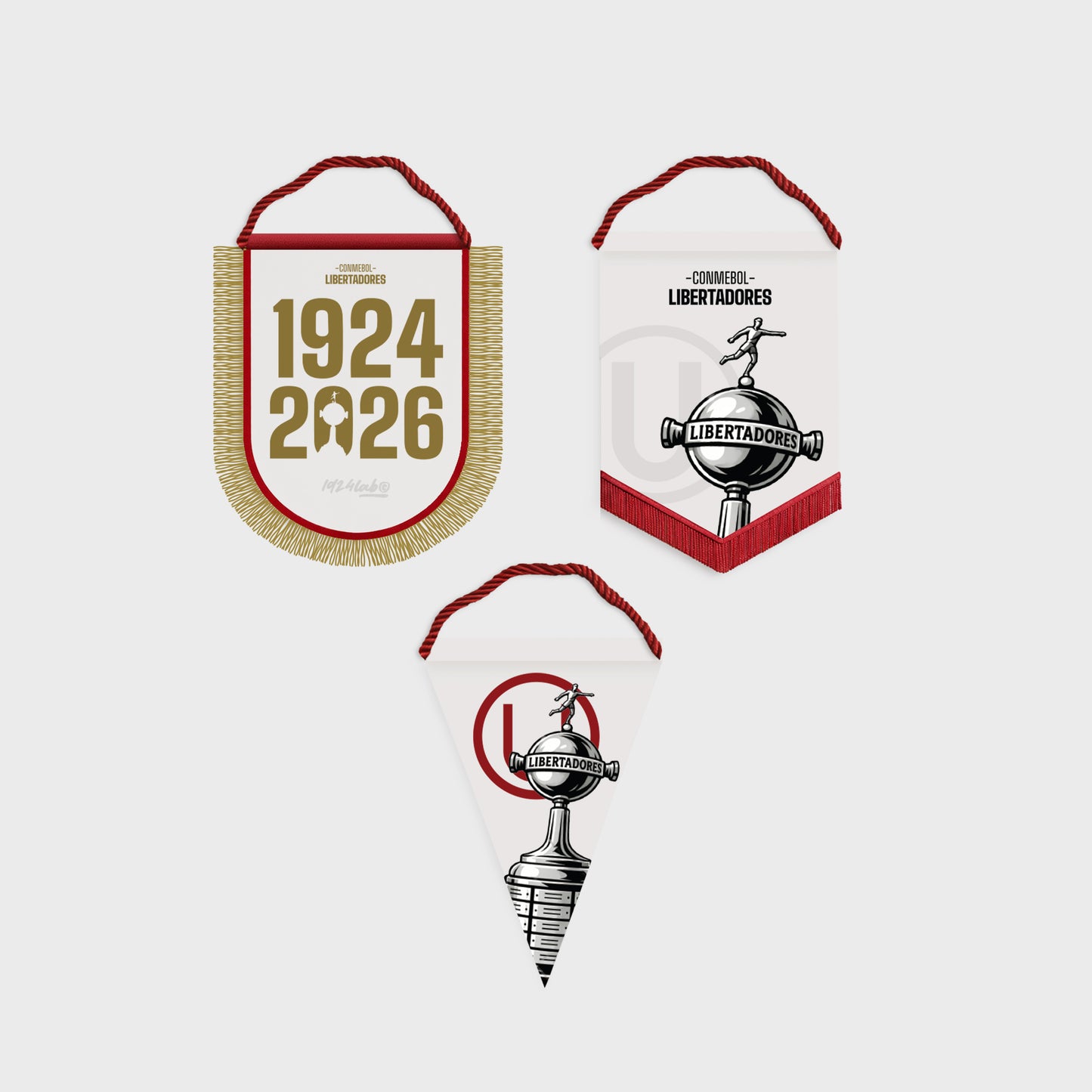 TRI PACK BANDERINES LIBERTADORES