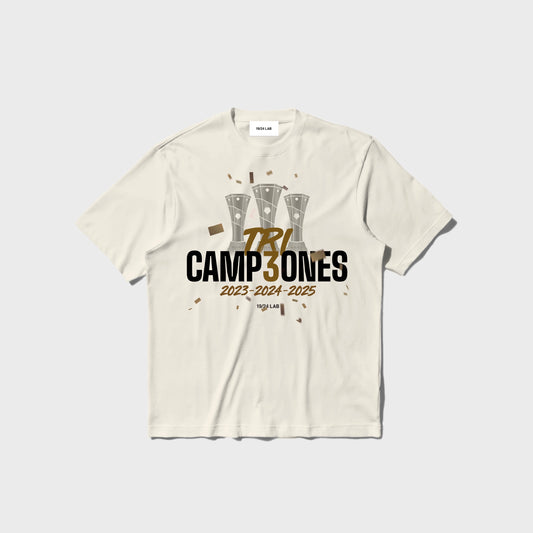 POLO CREMA TRICAMPEONES