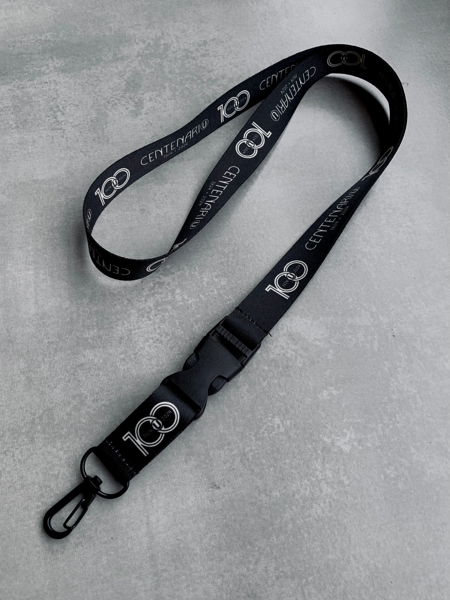 LANYARD NEGRO CENTENARIO