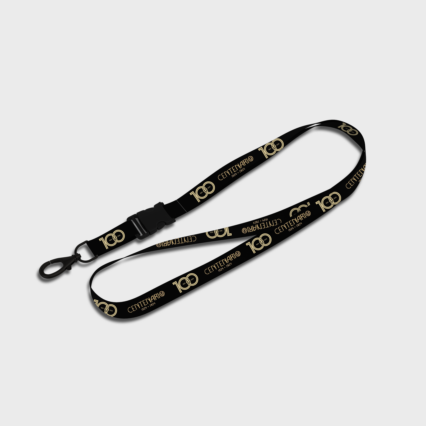 LANYARD NEGRO CENTENARIO