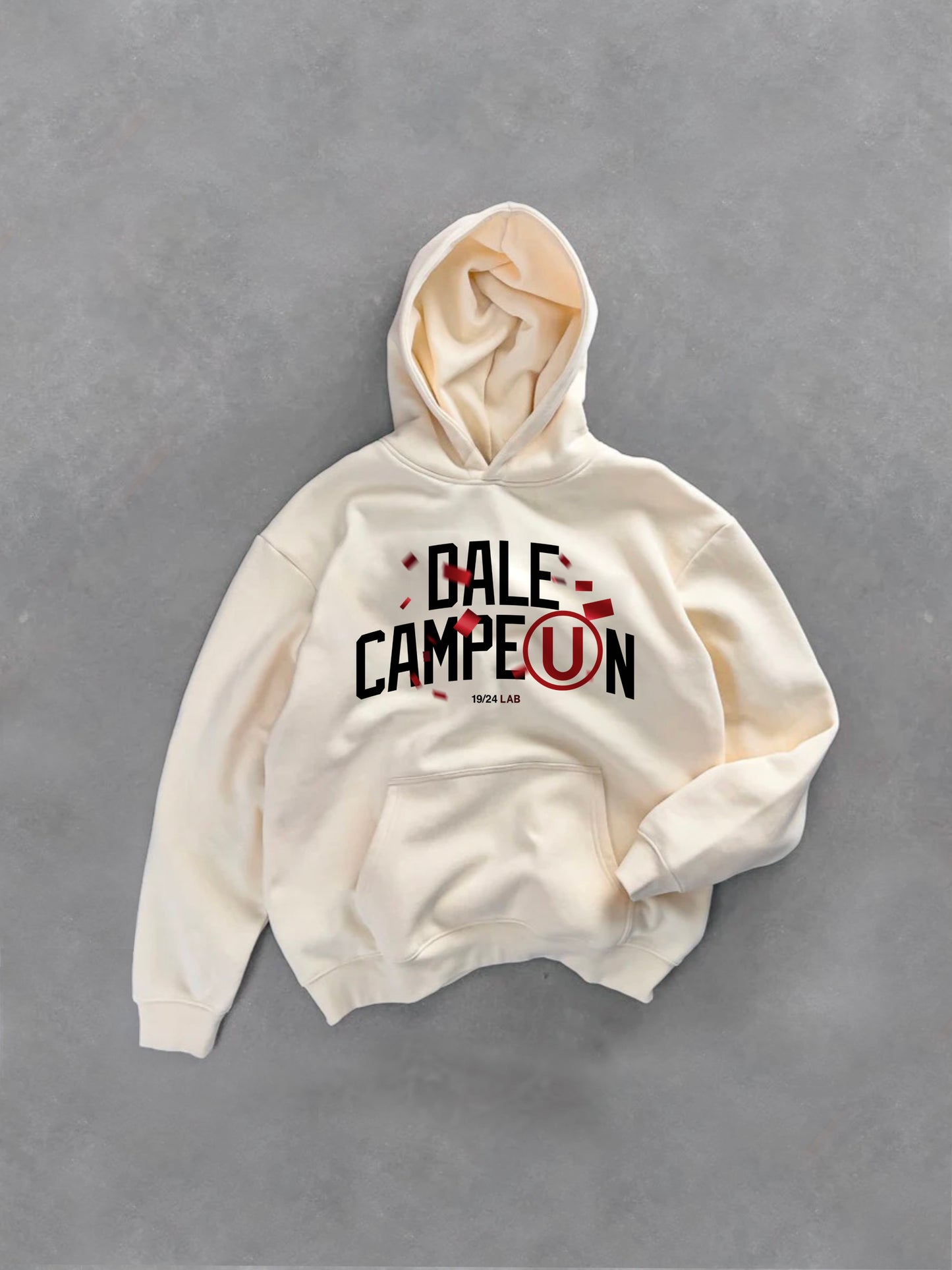 POLERA CREMA DALE CAMPEÓN