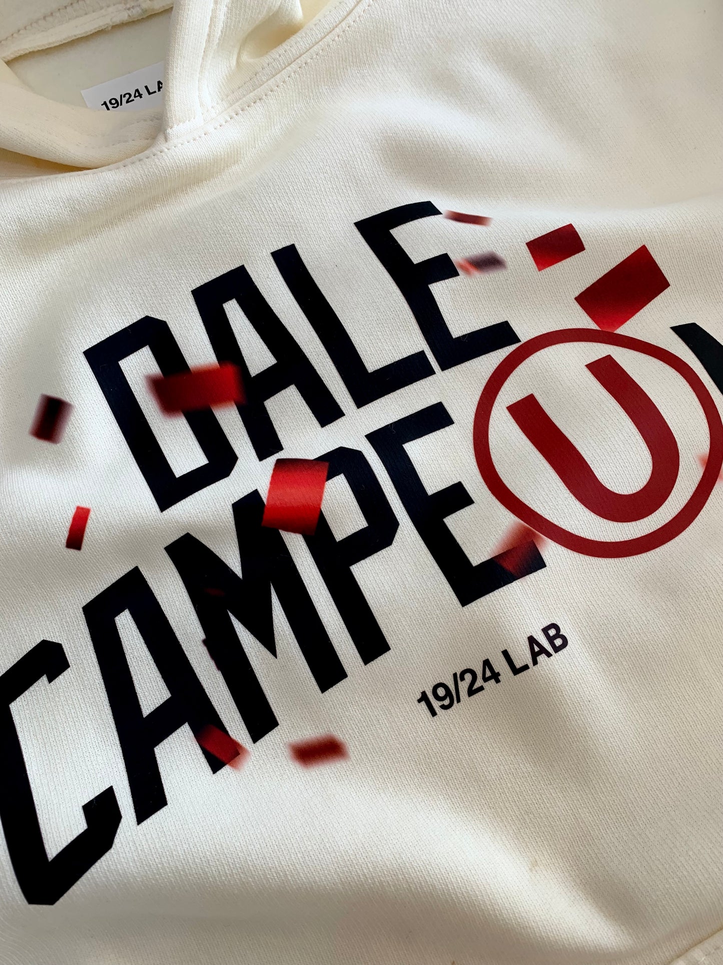 POLERA CREMA DALE CAMPEÓN