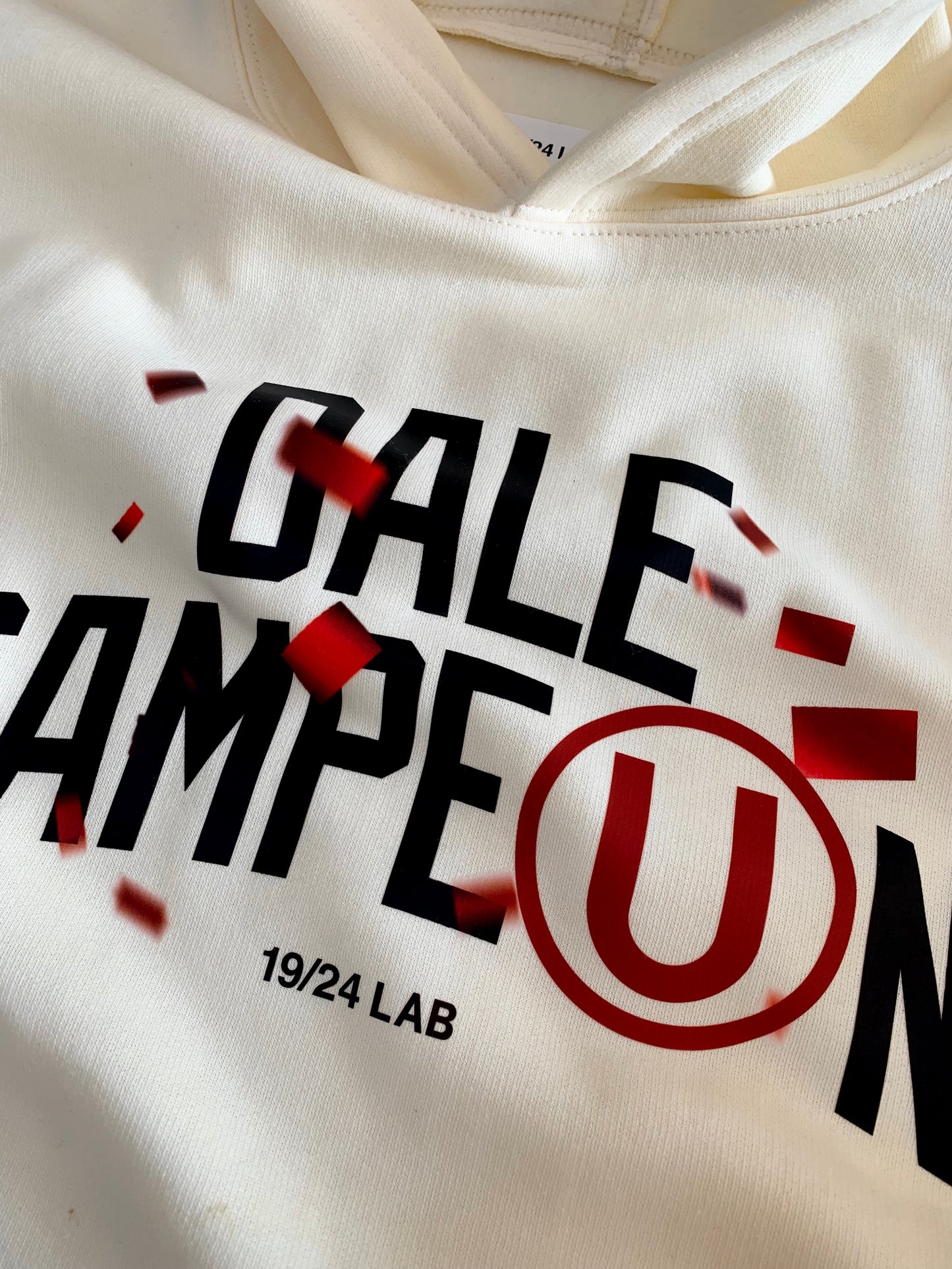 POLERA CREMA DALE CAMPEÓN